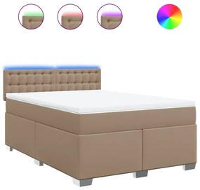 ΚΡΕΒΑΤΙ BOXSPRING ΜΕ ΣΤΡΩΜΑ ΚΑΠΟΥΤΣΙΝΟ 140X200ΕΚ.ΑΠΟ ΣΥΝΘ.ΔΕΡΜΑ 3288427