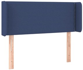 vidaXL Κεφαλάρι με Πτερύγια Μπλε 103x16x78/88 εκ. Υφασμάτινο