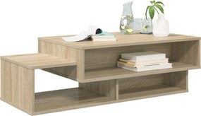 vidaXL Τραπεζάκι σαλονιού Δρύς Sonoma 105 x 50 x 32,5 εκ