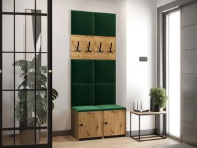 Σετ διαδρόμου Hartford E100, 44cm, 15 kg, Ταπισερί, Πλαστικοποιημένη μοριοσανίδα, Εντοιχισμένη, Τοίχου | Epipla1.gr