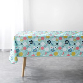 Τραπεζομάντιλο Douceur d intérieur  NAPPE RECTANGLE 150 x 240 CM POLYESTER IMPRIME LILY MENTHE