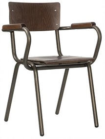 Metaxakis   School/P-W Armchair  metax-02-00-1060 διάστ.48.0000 x 57.0000 x 83.0000