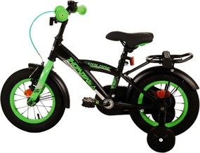 Thombike 12 Inch 21,5 cm Boys Coaster Brake Black/Green