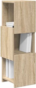 vidaXL Γωνιακό Ντουλάπι Δρύς Sonoma 25,5x25x80εκ Επεξεργασμένο ξύλο