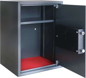 vidaXL Ψηφιακό Ασφαλές Σκούρο γκρι 35 x 31 x 50 εκ. Ατσάλι