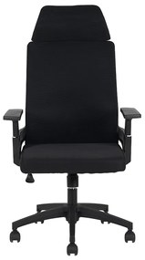 A9925 ΜΑΥΡO MESH ΠΟΛΥΘΡΟΝΑ ΓΡΑΦΕΙΟΥ 64X60X43-110/52-119εκ.