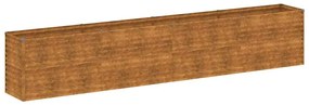 vidaXL Υπερυψωμένο Ζαρντινιέρα Κήπου 385 x 50 x 69 εκ. από Ατσάλι Corten