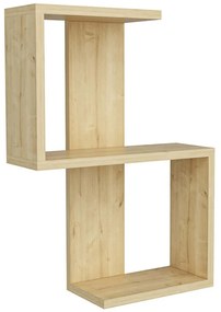 Ράφι Τοίχου Octa 475OLV1502 29,8x16,4x60cm Oak