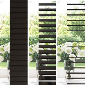 vidaXL Βενετσιάνικη Σκίαση Σκούρο Καφέ 65 x 250 cm 35 mm