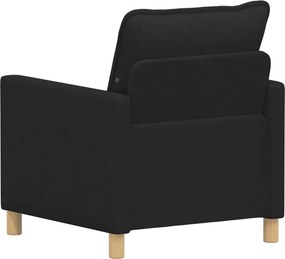 vidaXL Καναπές Μαύρο 76 x 81 x 87,5 εκ Ύφασμα
