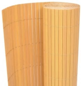 vidaXL Περίφραξη Κήπου Διπλής Όψης Κίτρινη 110 x 500 εκ.