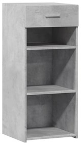 vidaXL Ντουλάπι Γκρι Σκυροδέματος 40x42,5x93 εκ. Επεξεργασμένο Ξύλο