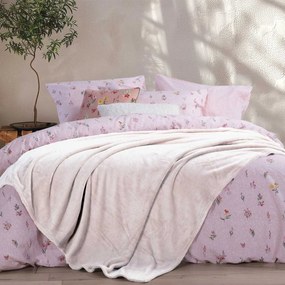 Κουβέρτα Fleece Υπέρδιπλη (220x240) Nef-Nef Homeware Cosy Ecru