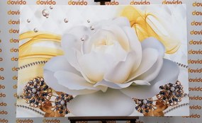 Εικόνα πολυτελές τριαντάφυλλο με αφαίρεση - 90x60
