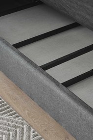 3-Seat Sofa-Bed Flavia - Dark Grey Dark Grey