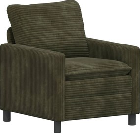vidaXL Καναπές Πράσινο 76 x 81 x 87,5 εκ Πολυεστέρας