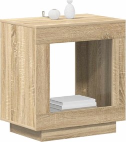 vidaXL Τραπεζάκι Πλευράς Sonoma Δρυς 60 x 40 x 65 εκ.