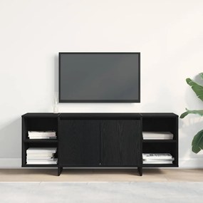 vidaXL Βάση τηλεόρασης - Μαύρη Δρυς - 120x30x40.5 εκ. - Φτιαγμένη από Επεξεργασμένο ξύλο