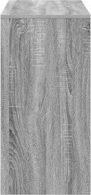 vidaXL Γραφείο Γκρίζο Σονομα 90 x 37,5 x 75 cm Επεξεργασμένο Ξύλο