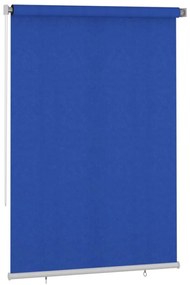 Στόρι Σκίασης Ρόλερ Εξωτερικού Χώρου Μπλε 160 x 230 εκ. HDPE - Μπλε
