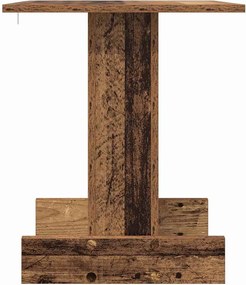 vidaXL End Table Παλιό ξύλο 44,5 x 45 x 55 εκ Επεξεργασμένο ξύλο