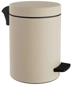 Κάδος Απορριμμάτων 5lt 05-096-703 Ivory Matte Pam&Co Stainless Steel