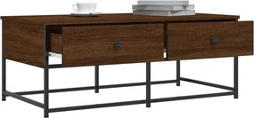 vidaXL Τραπεζάκι Σαλονιού Καφέ Δρυς 100x51x40 εκ. Επεξεργασμ. Ξύλο