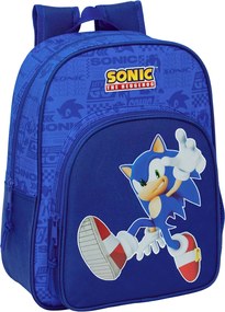 Σχολική Τσάντα Sonic Μπλε 26 x 34 x 11 cm
