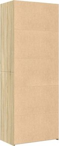 vidaXL Ντουλάπι Sonoma Δρυς 70x41x185 εκ. Επεξεργασμένο Ξύλο