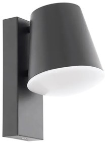 Απλίκα Caldiero ατσάλι 2 χρώματα Eglo-97146-Ανθρακί 97146