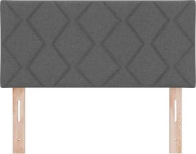 vidaXL Κεφαλάρι Γκρι 100 cm ύφασμα