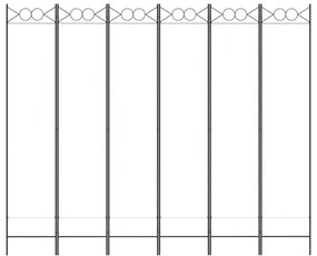 ΔΙΑΧΩΡΙΣΤΙΚΟ ΔΩΜΑΤΙΟΥ ΜΕ 6 ΠΑΝΕΛ ΛΕΥΚΟ 240X200 ΕΚ. ΑΠΟ ΎΦΑΣΜΑ 350158