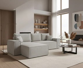 Γωνιακός καναπές Malaga mini I-Gkri-Αριστερή