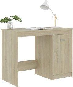 vidaXL Γραφείο Χρώμα Sonoma Δρυς 100 x 50 x 76 εκ. από Επεξ. Ξύλο
