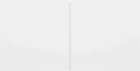 vidaXL Έπιπλα Τηλεόρασης Σετ 7 Τεμαχίων Λευκό από Επεξ. Ξύλο