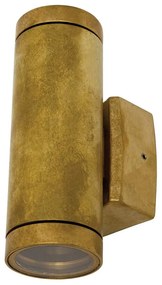 Φωτιστικό Τοίχου - Απλίκα D60x180mm Brass  VK/01046/NB VKLed