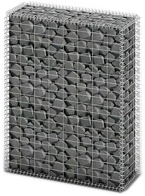vidaXL Συρματοκιβώτιο 100 x 80 x 30 εκ. Γαλβανισμένο Σύρμα με Καπάκια