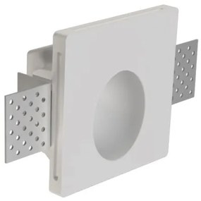Γύψινο Χωνευτό Σποτ Τοίχου GU10 Λευκό MW-9432 Sunlight-MW-9432-Λευκό MW-9432