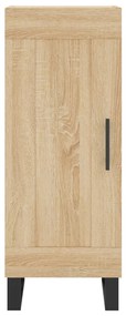 vidaXL Ντουλάπι Sonoma Δρυς 34,5x34x90 εκ. από Επεξεργασμένο Ξύλο