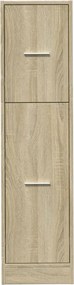 vidaXL Συρταριέρα Γενικής Χρήσης Sonoma Δρυς 30x41x118 εκ Επεξ. Ξύλο