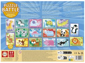 Παζλ Educa Battle Jr Animales 144 Τεμάχια