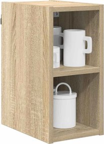 vidaXL Κρεμαστό ντουλάπι με αποθήκευση Δρύς Sonoma 20 x 29,5 x 40 εκ.