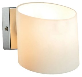 Φωτιστικό Τοίχου Wall &amp; Ceiling Luminairies OYD100451WH White Μέταλλο,Γυαλί