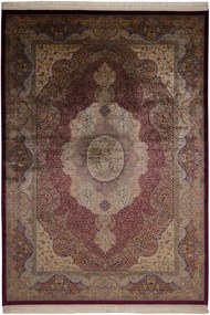 Χαλί Qum 2106B Bordo Βιοκαρπέτ 240X340cm