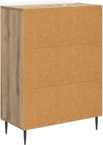 vidaXL Ντουλάπι με Συρτάρια 66 x 34,5 x 92 εκ. Επεξεργασμένο Ξύλο