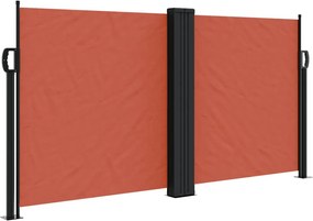 vidaXL Σκίαστρο Πλαϊνό Συρόμενο Τερακότα 120 x 600 εκ.
