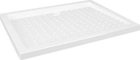 vidaXL Λεκάνες ντους 90 x 70 x 4 cm ABS
