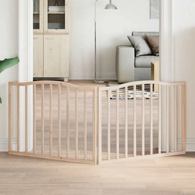 VidaXL Διαχωριστικό Σκύλων Πτυσσόμενο 2 Πάνελ 160 εκ. Ξύλο Λεύκας