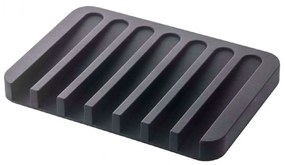 Σαπουνοθήκη Flow Self LBTYMZK7398 11,5x8x1cm Black Yamazaki Silicone