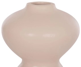 Επιτραπέζιο Διακοσμητικό Βάζο NELLY C4669.02 Τερακότα σε Κρέμ χρώμα Φ22x35Υεκ. 22x22x35 εκ.